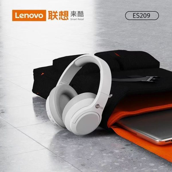 Lenovo Wireless ES209 Headset Lai Cool Bluetooth Earphones for Gaming, Computer, and Sports with Deep Bass.